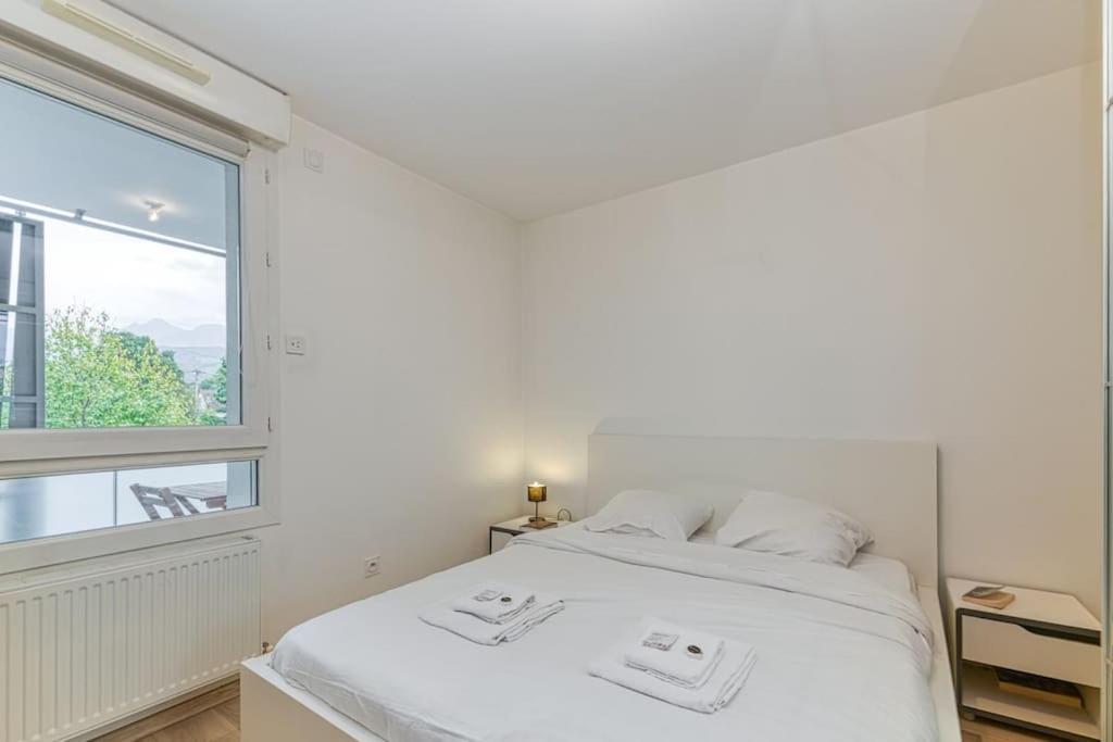 Bel Appartement-Garage Prive-Balcon-Wifi Fibre Rhut 外观 照片