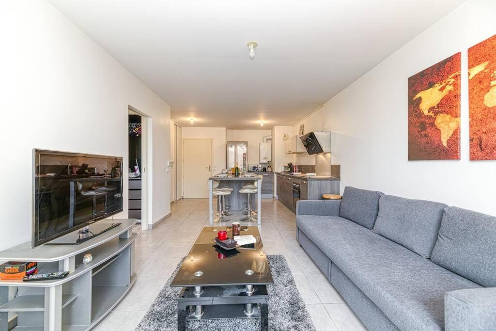 Bel Appartement-Garage Prive-Balcon-Wifi Fibre Rhut 外观 照片